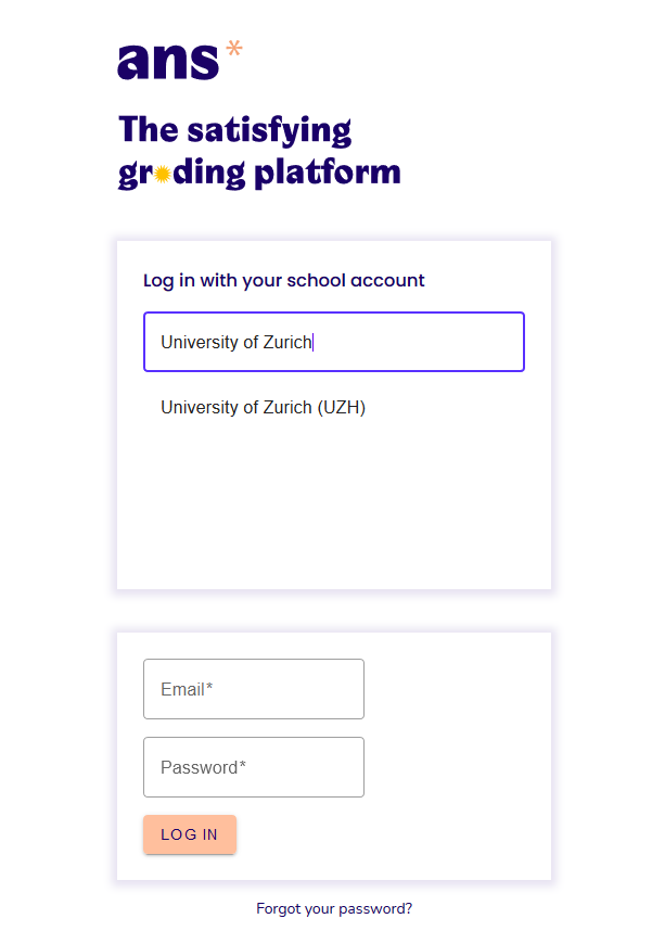 Login-UZH